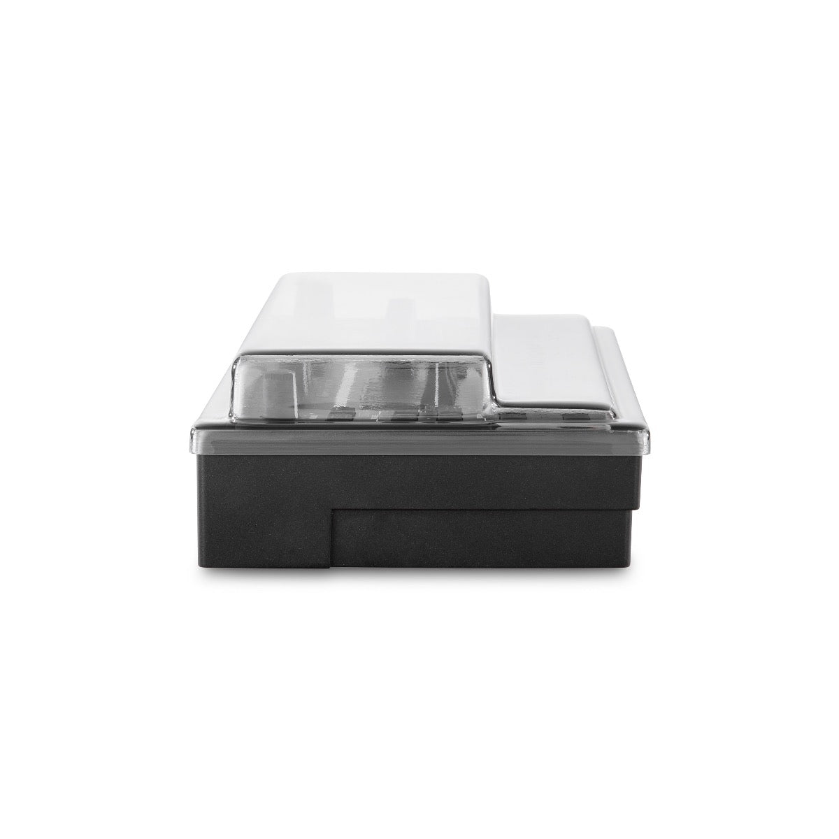 Left side view of Decksaver Roland MC-101 / TR-6S Cover