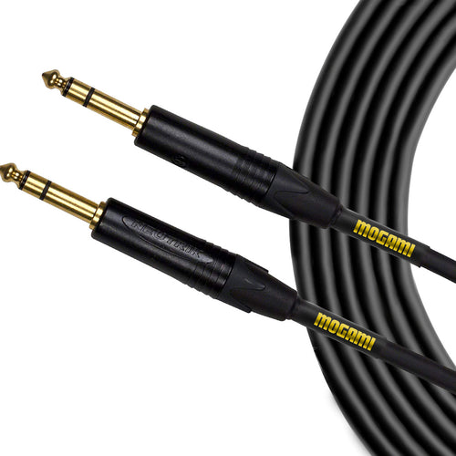 Mogami Gold 1/4" TRS Cable - 6'