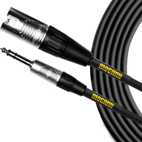 Mogami CorePlus 1/4" TRS to XLR Male Cable - 5'