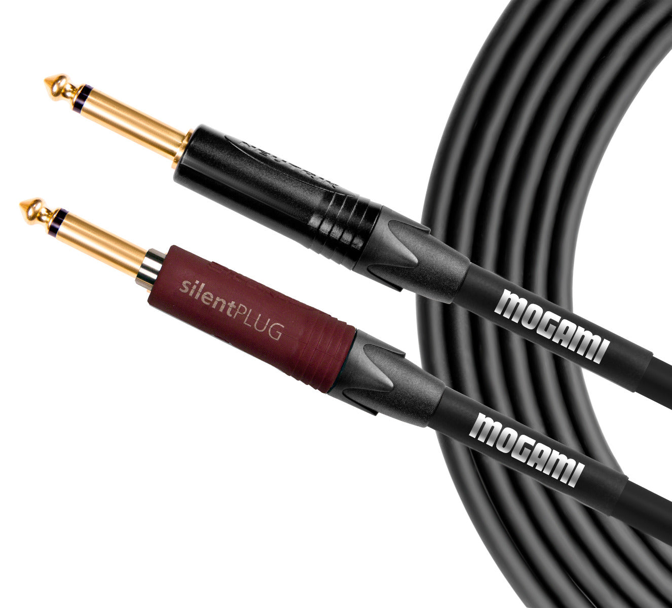 Pedal Board Cable Mogami Platinum Guitar Cable - 1ft Right Angle Copper ...