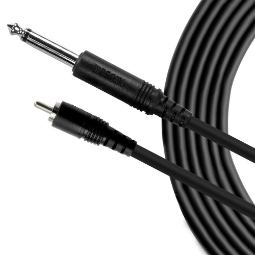 Mogami Pure Patch RCA to 1/4" TS Cable - 6'