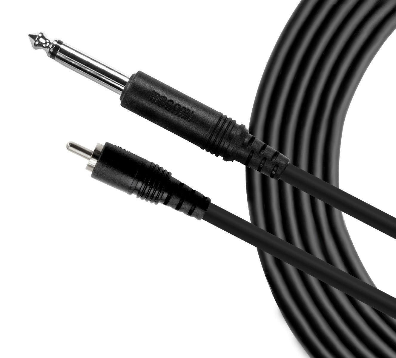 Mogami Pure Patch RCA to 1/4" TS Cable - 15'