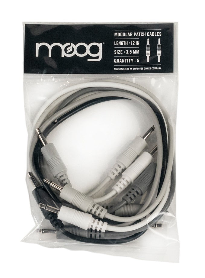 Moog Semi-Modular Patch Cables - 12"