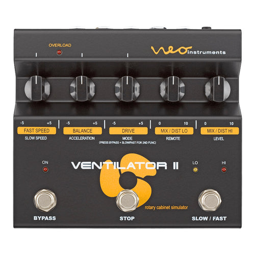 Neo Instruments Ventilator II Rotary Effects Pedal REMOTE RIG – Kraft Music