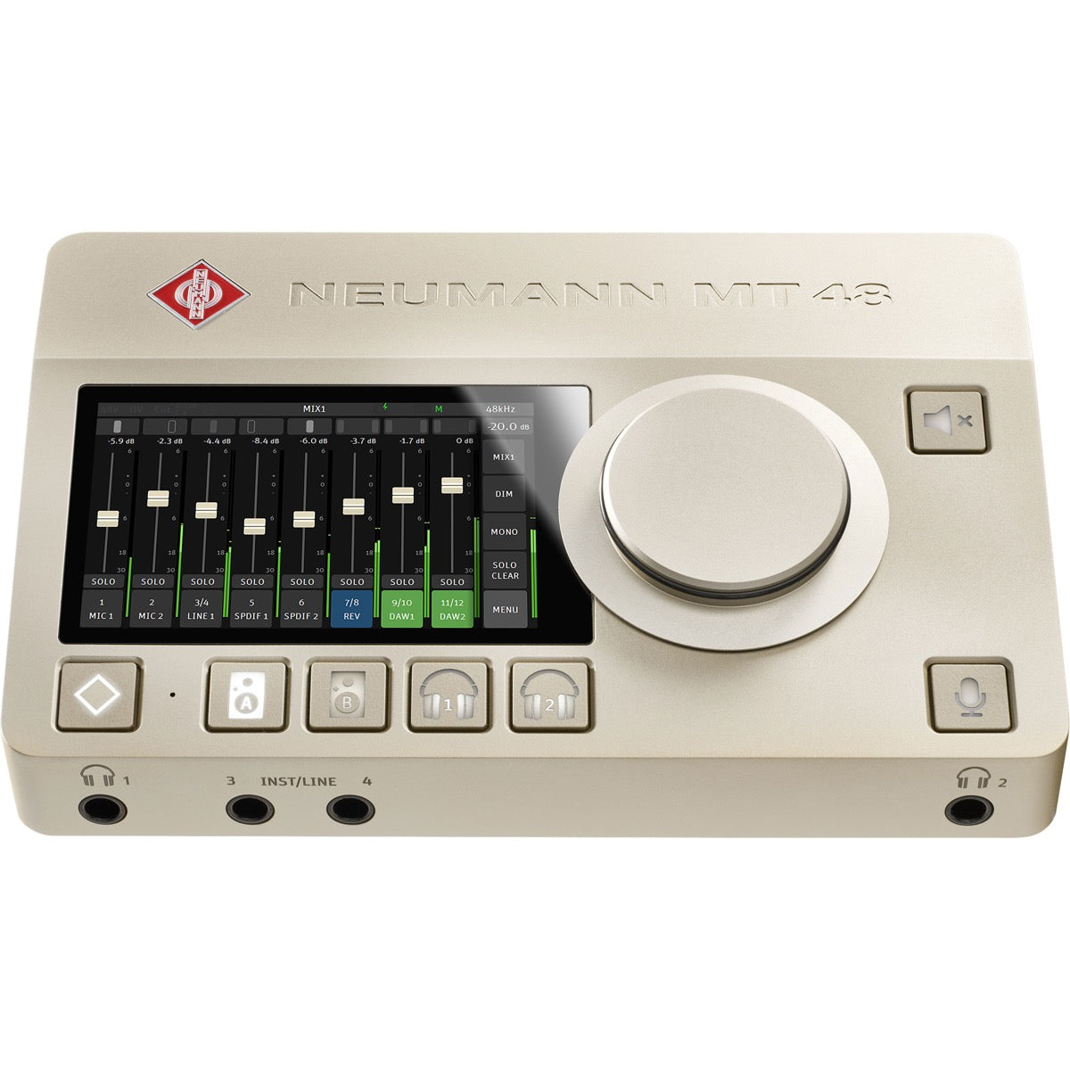 Neumann MT 48 12in/16out USB-C Audio Interface MONITOR KIT