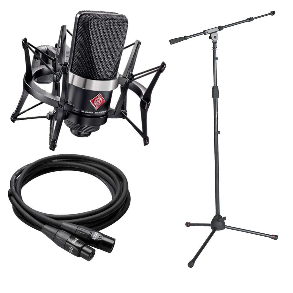 Neumann TLM 102 BK Studio Set with EA 4 Shockmount - Black Neumann TLM 102 BK Studio Set with EA 4 Shockmount - Black