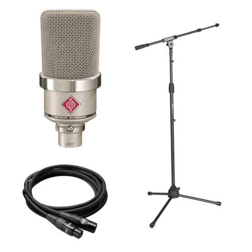 Collage image of the Neumann TLM 102 Cardioid Microphone PERFORMER PAK