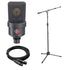 Collage image of the Neumann TLM 103 MT Cardioid Microphone - Black PERFORMER PAK