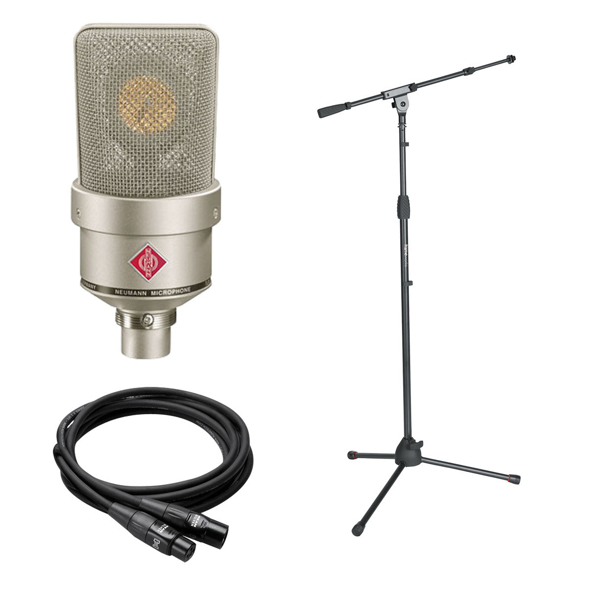 Collage image of the Neumann TLM 103 Cardioid Microphone PERFORMER PAK