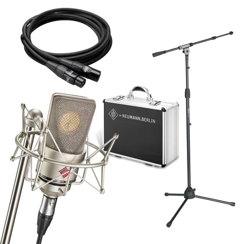 Collage image of the Neumann TLM 103 Mono Set with Shockmount and Case PERFORMER PAK