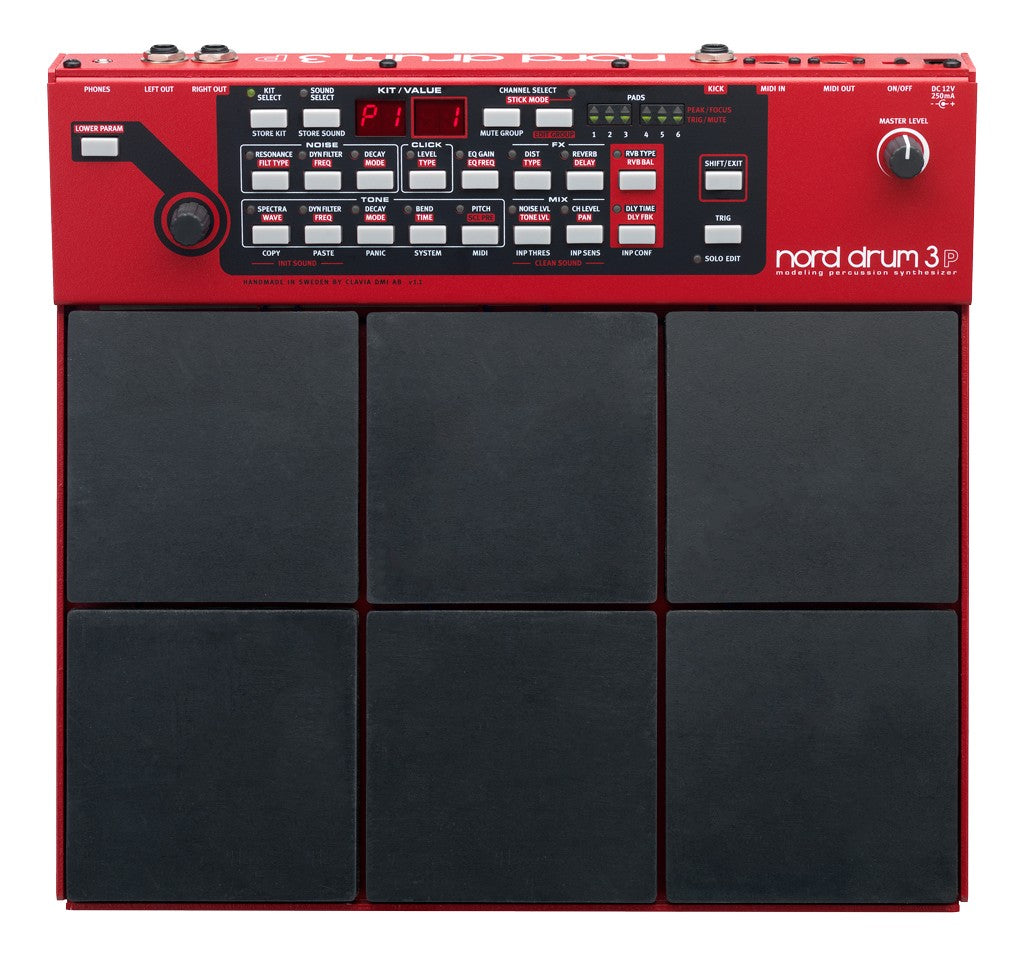 Nord Drum 3P Modeling Percussion Synthesizer Multipad STAGE KIT