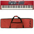 Collage image of the Nord Electro 6D 73 Stage Keyboard CARRY BAG KIT bundle