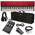 Collage of items in the Nord Grand Stage Piano BONUS PAK