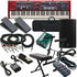 Collage image of the Nord Stage 4 Compact Stage Keyboard COMPLETE STAGE BUNDLE