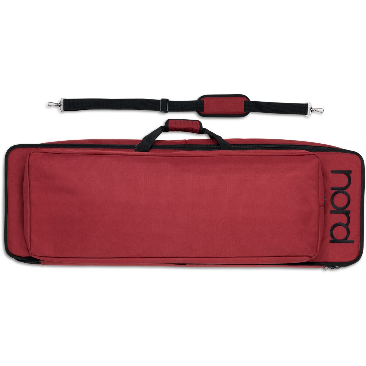 Top view of Nord GBHP Keyboard Soft Case for Electro HP with shoulder strap