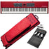 Collage image of the Nord Piano 5 88 Stage Piano CARRY BAG KIT bundle