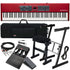 Collage image of the Nord Piano 5 88 Stage Piano STAGE ESSENTIALS BUNDLE