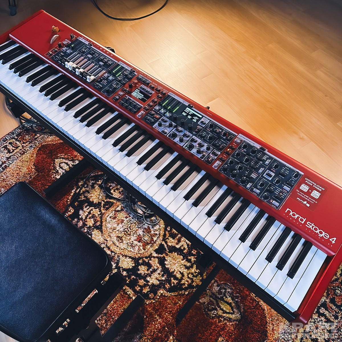 Nord stage keyboard top
