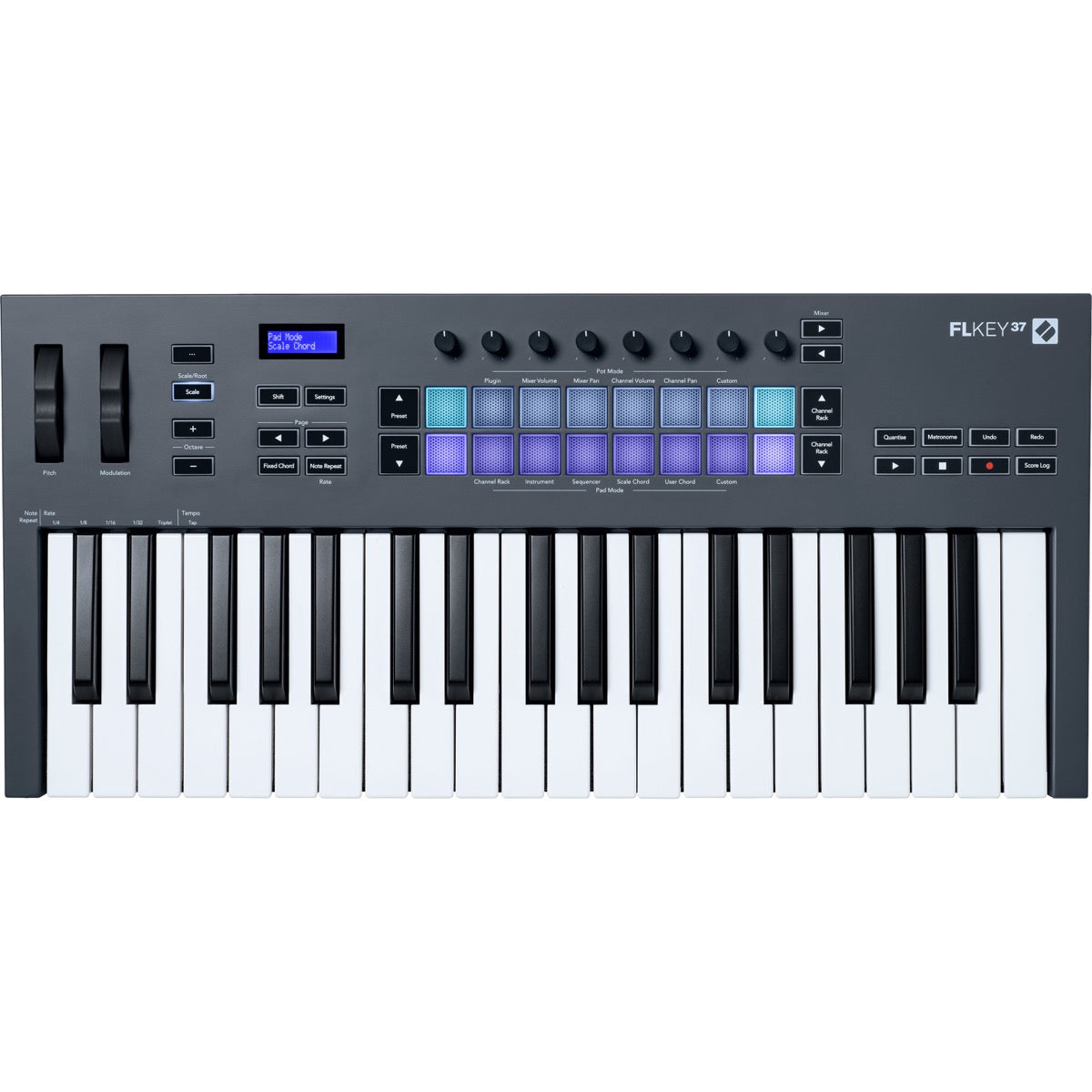 Novation FLkey 37 USB-MIDI Keyboard Controller for FL Studio – Kraft Music