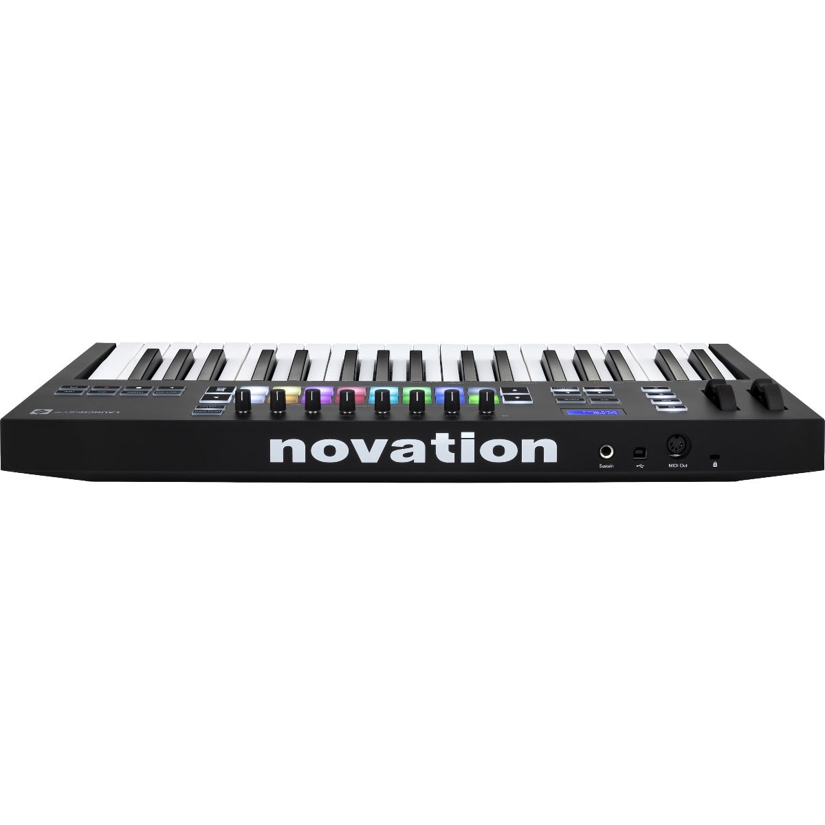 Rear view of Novation Launchkey 37 MK3 Keyboard Controller