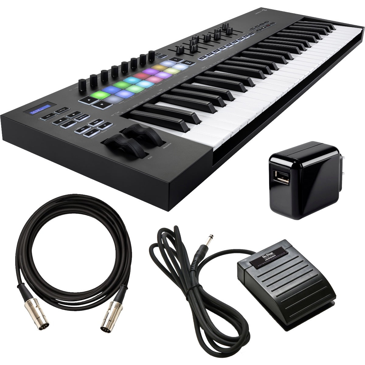 Novation Launchkey 49 MK3 Keyboard Controller STUDIO KIT