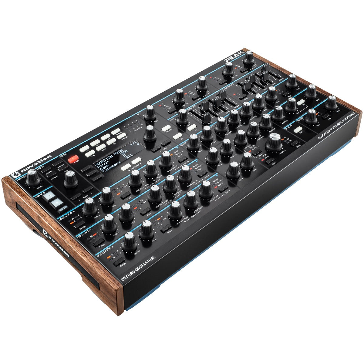 Novation Peak シンセサイザー Novation Peak 8-Voice Polyphonic Desktop Synthesizer CARRY BAG KIT