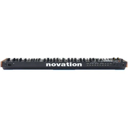 Rear view of Novation Summit 16-Voice Polyphonic Keyboard Synthesizer