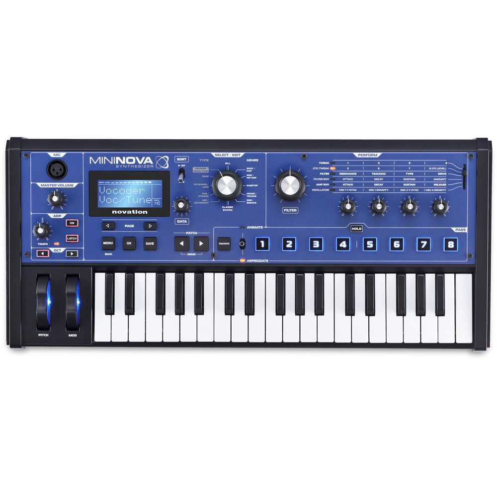 Novation MiniNova Analog Modeling Synthesizer