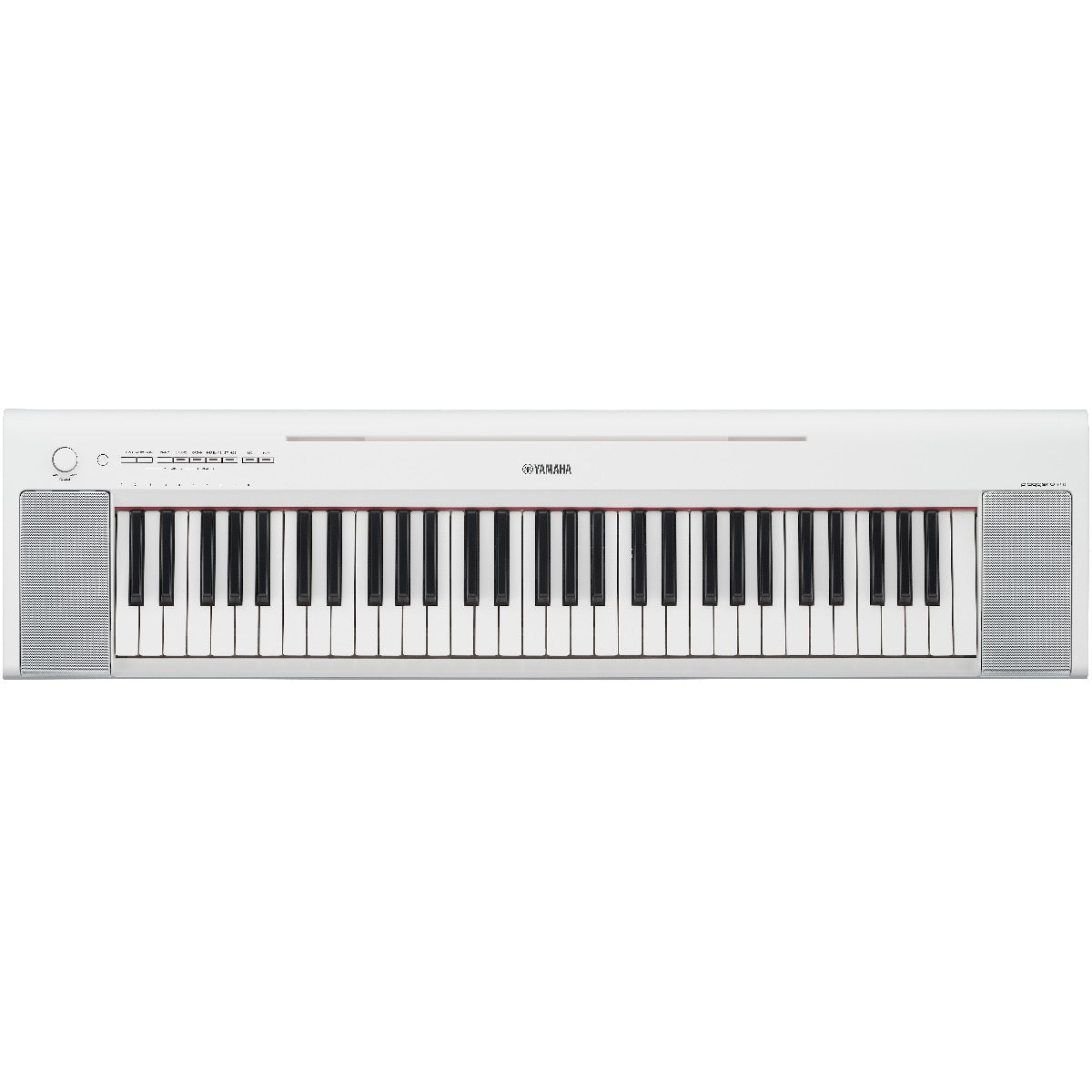 未使用品　YAMAHA piaggero NP-15-WH Yamaha Piaggero NP-15 61-Key Portable Keyboard - White – Kraft Music