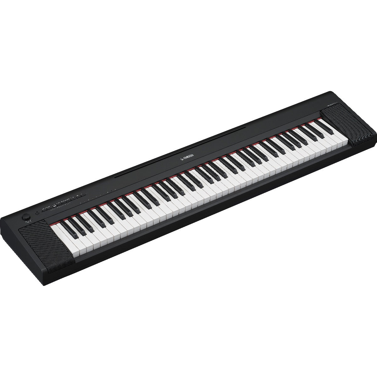 Yamaha Piaggero NP35 76-Key Portable Keyboard with Power Adapter - Black, View 1