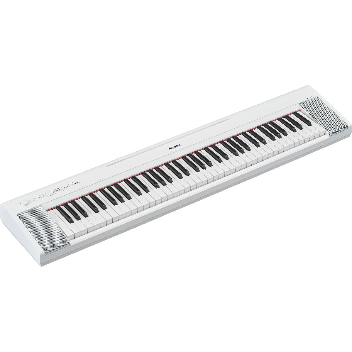 Yamaha Piaggero NP35 76-Key Portable Keyboard with Power Adapter - White, View 1