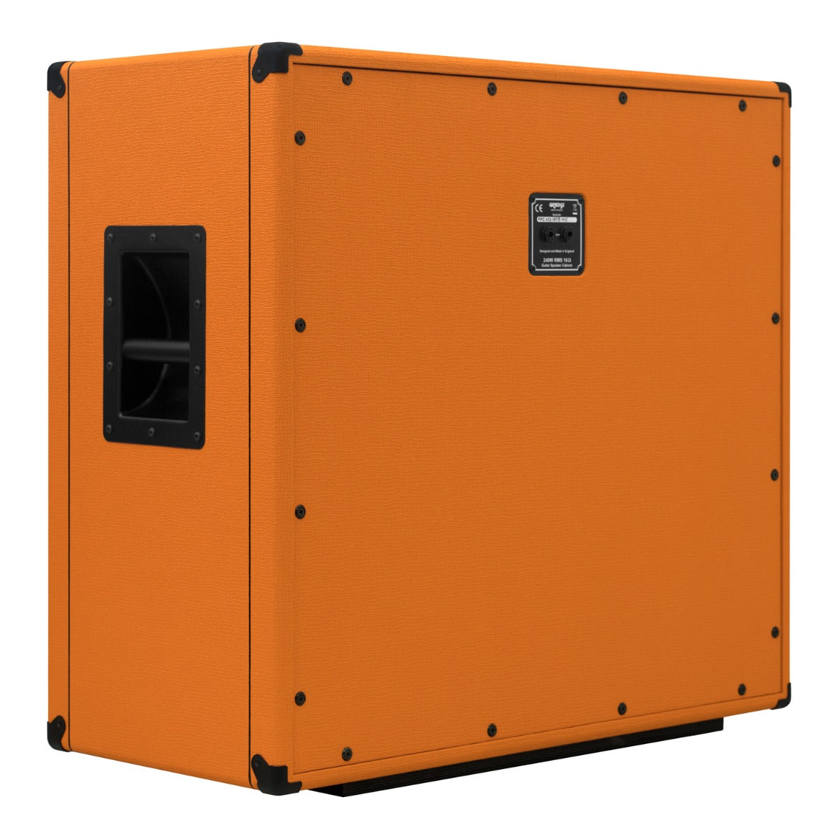 Orange PPC412 4x12" Cabinet - Orange Tolex, View 5