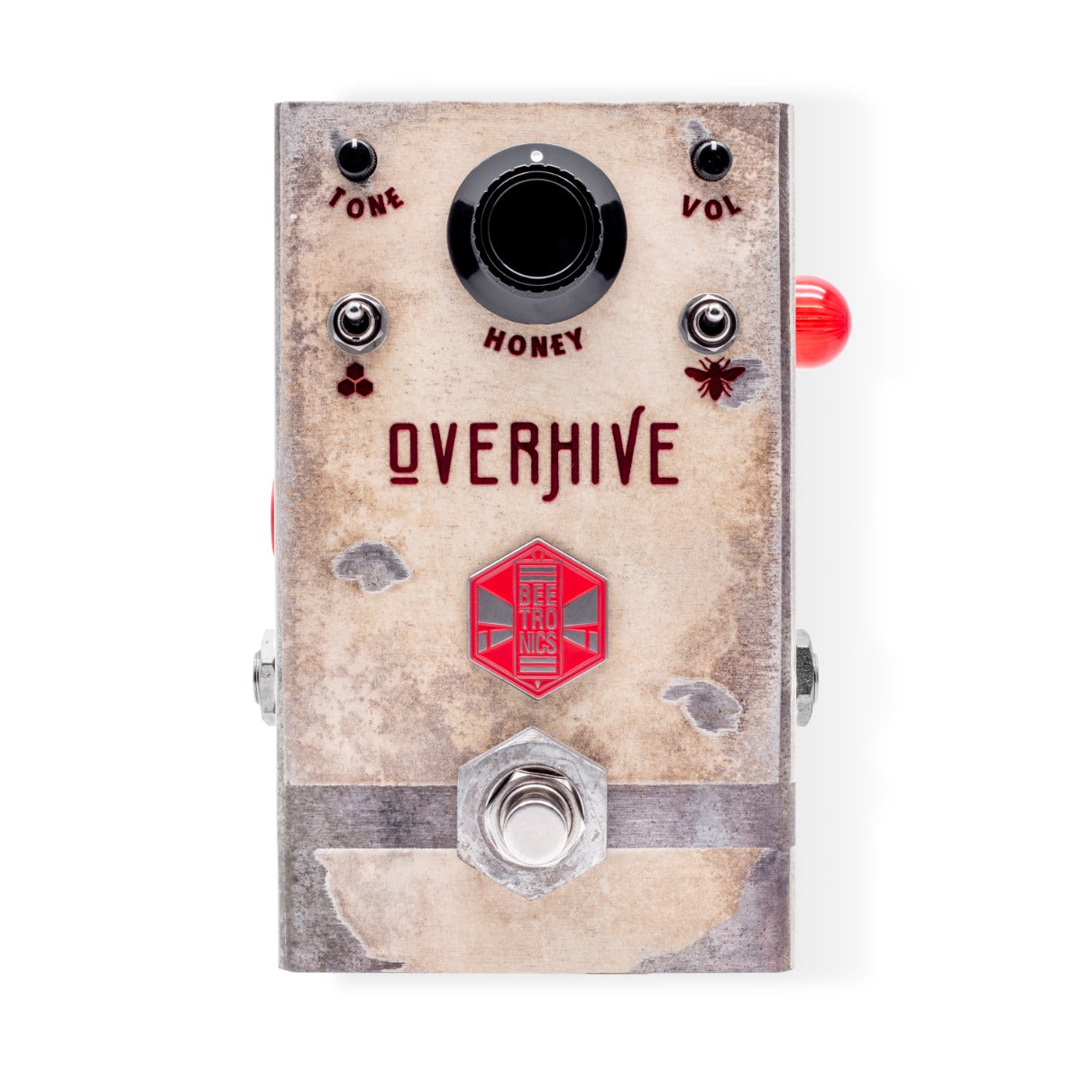 Beetronics Overhive Medium Gain Overdrive Pedal, View 1
