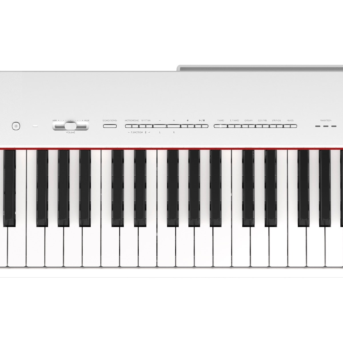Yamaha P225WH Digital Piano - White, View 4