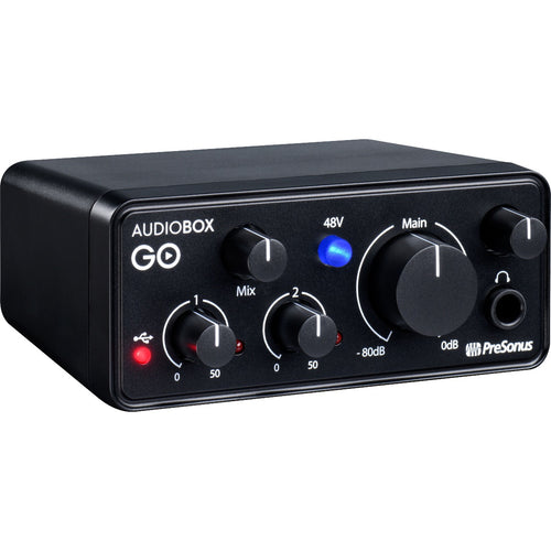 PreSonus AudioBox Go 2x2 USB-C Mobile Audio Interface View 1