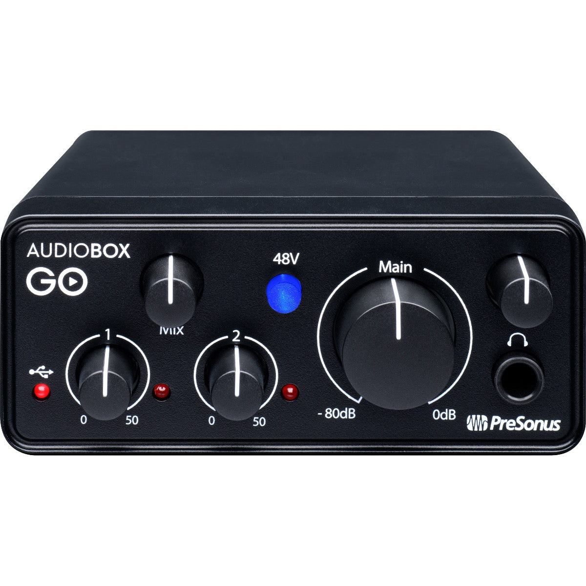 PreSonus AudioBox Go 2x2 USB-C Mobile Audio Interface View 4