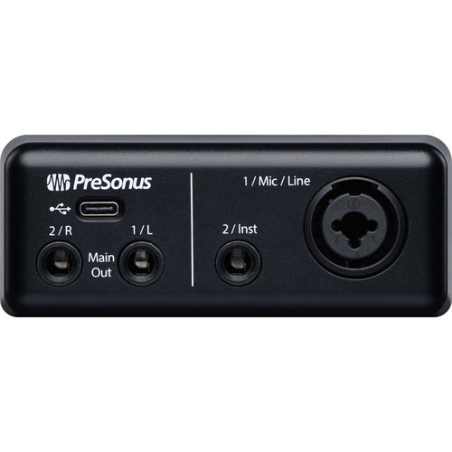 PreSonus AudioBox Go 2x2 USB-C Mobile Audio Interface View 3