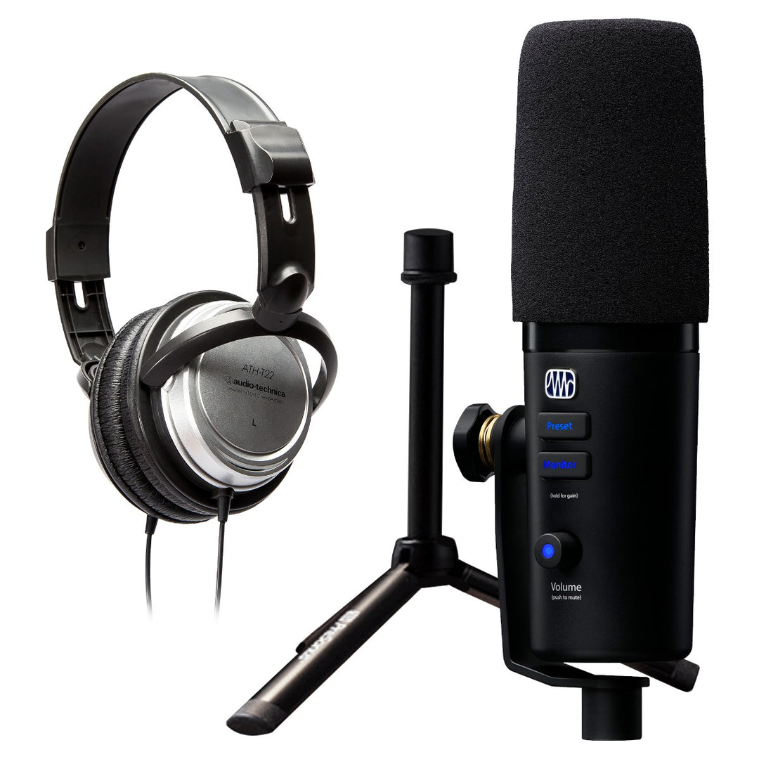 PreSonus Revelator Dynamic USB Microphone BONUS PAK Kraft Music