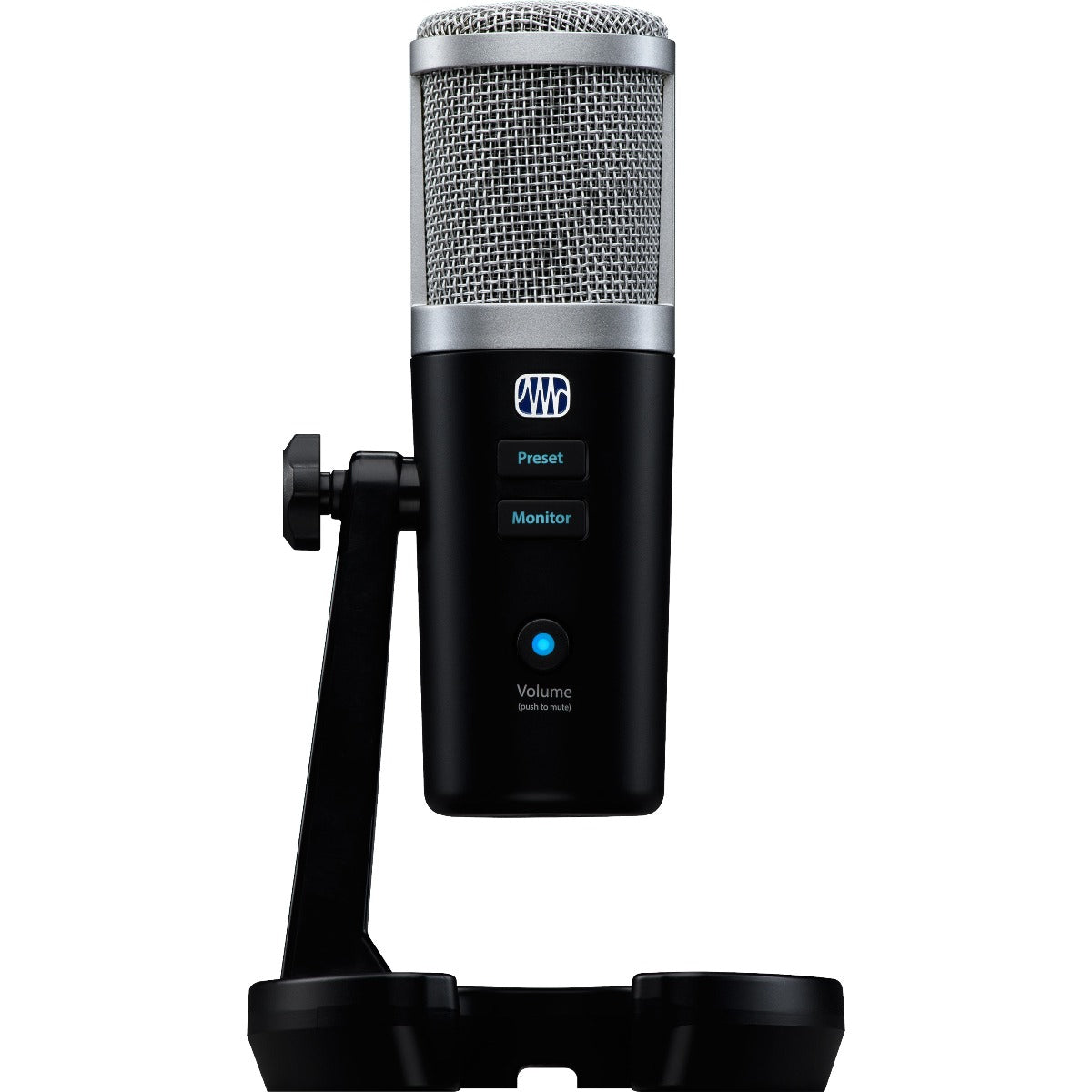 Image of the microphone from a front perspective