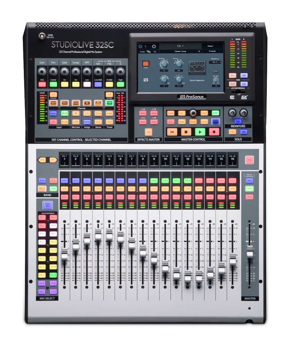 PreSonus StudioLive 32SC Digital Mixer 