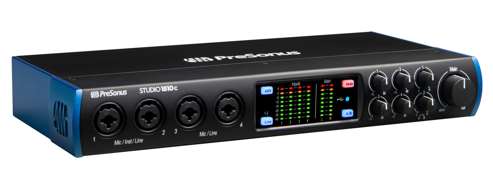 PreSonus Studio 1810C 18x8 4-Pre USB-C Audio Interface