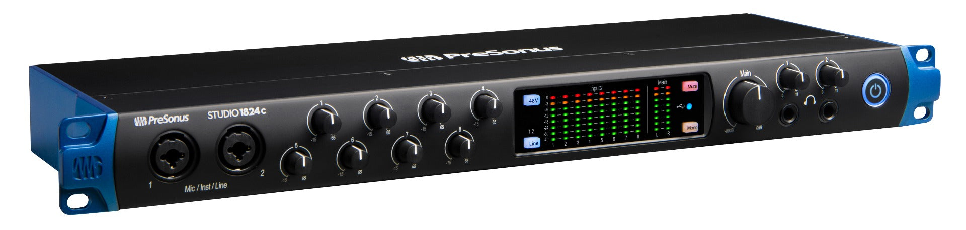 PreSonus Studio 1824C 18x18 8-Pre USB-C Audio Interface – Kraft Music