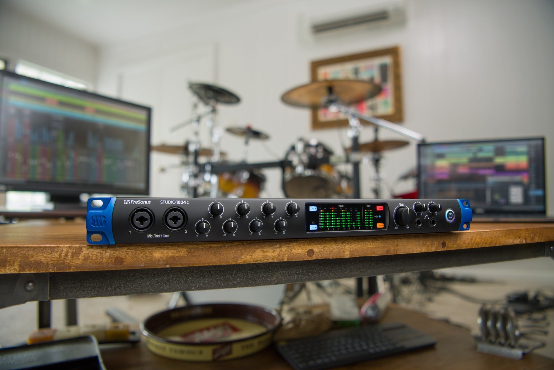 PreSonus Studio 1824C 18x18 8-Pre USB-C Audio Interface