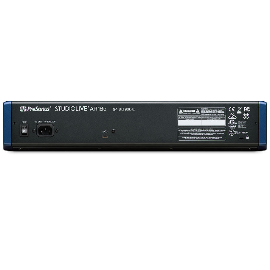 PreSonus StudioLive AR16c USB-C Hybrid Mixer