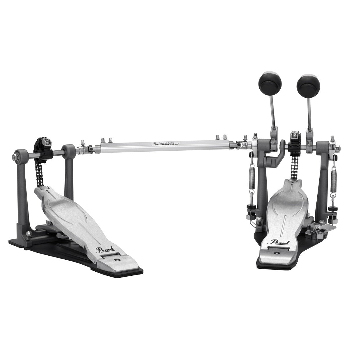 Back of the Pearl P1032 Eliminator: Solo Black Double Pedal