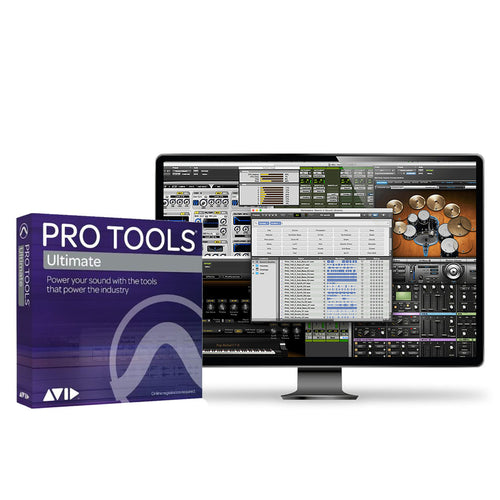 Avid PRO TOOLS Ultimate Perpetual License with 1yr Update/Support (Requires iLok)