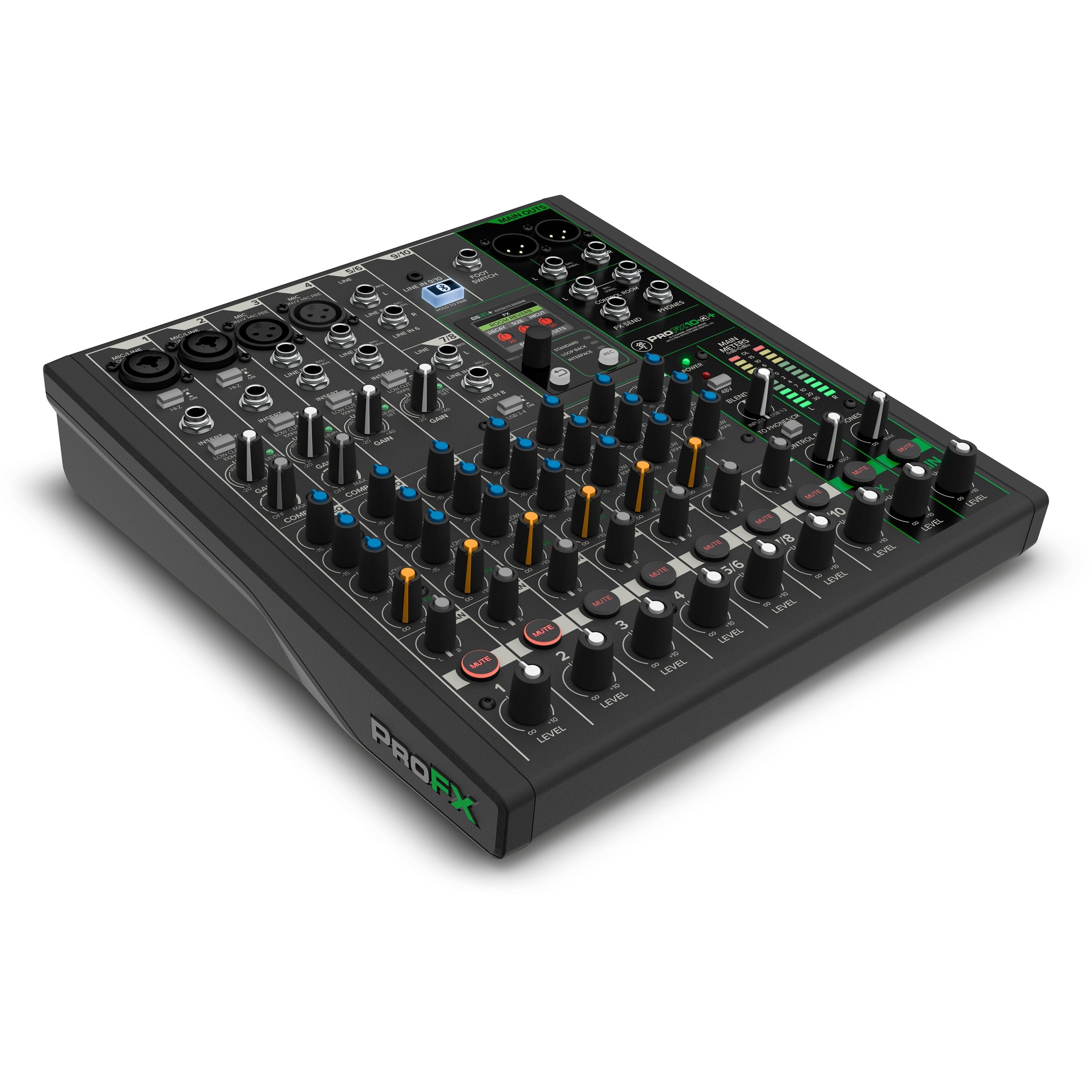 Mackie ProFX10v3+ 10 Channel Mixer STUDIO PAK – Kraft Music Mackie ProFX10v3+ 10 Channel Mixer STUDIO PAK – Kraft Music
