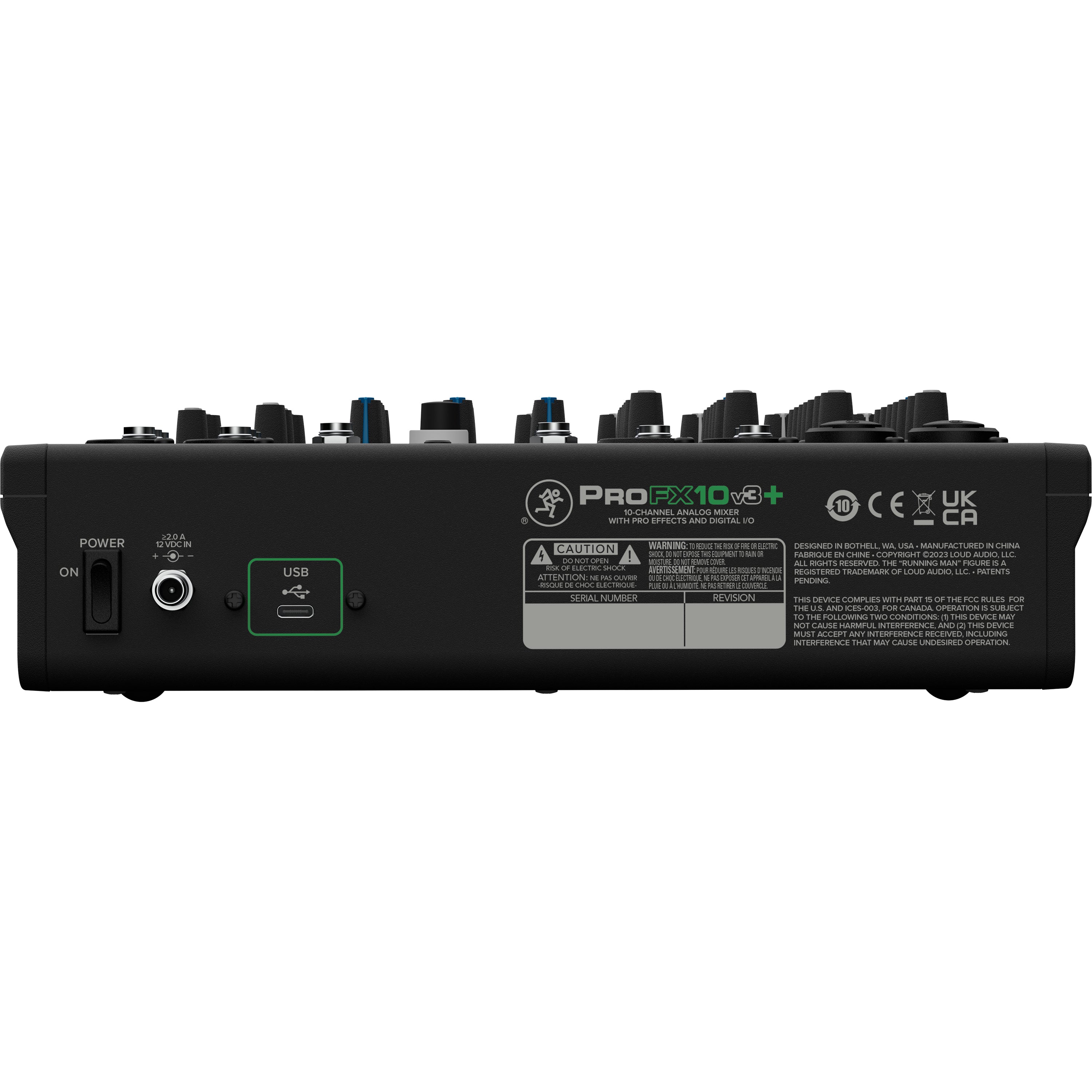 Mackie ProFX10v3+ 10 Channel Mixer CABLE KIT