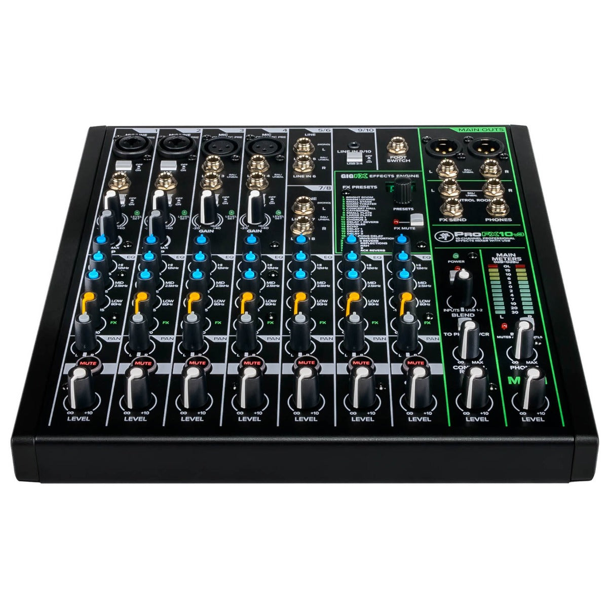 Mackie ProFX10v3 Effects Mixer with USB – Kraft Music
