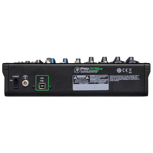 Mackie ProFX10v3 Effects Mixer with USB